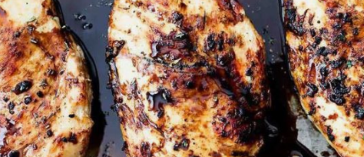Balsamic Baked Chicken Breasts