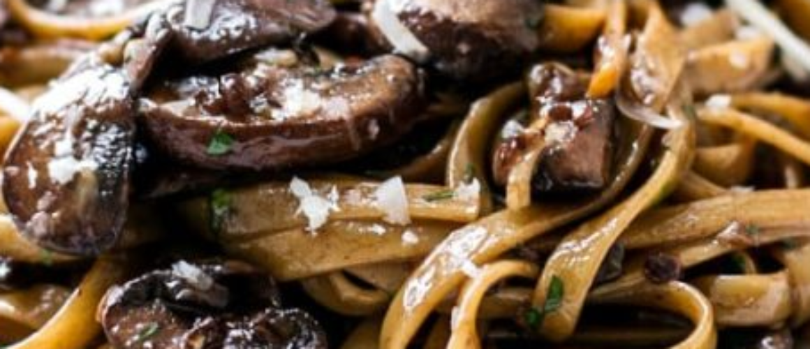 Balsamic Mushroom Pasta