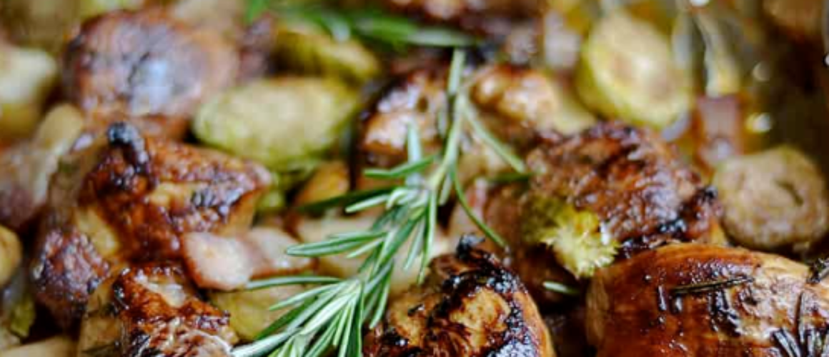 Rosemary and Chicken on a Sheetpan