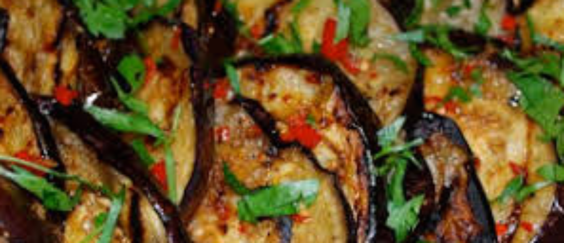 Grilled Marinated Eggplant